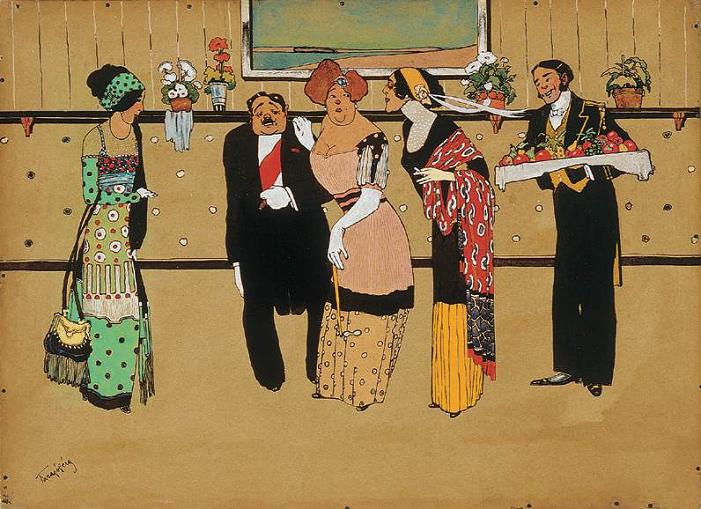 Geza Farago reception 1910s